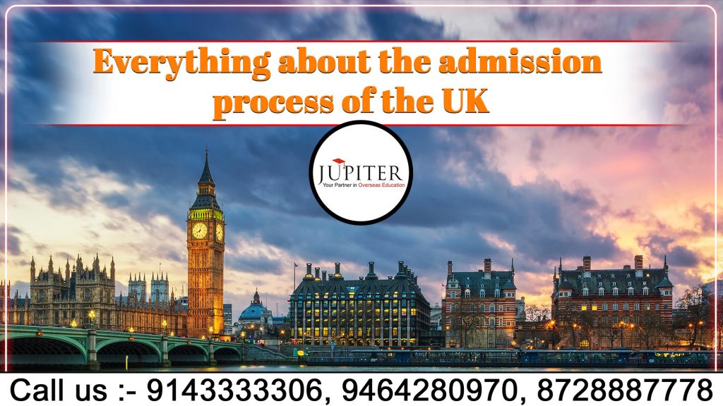 Everything about the admission process of the UK